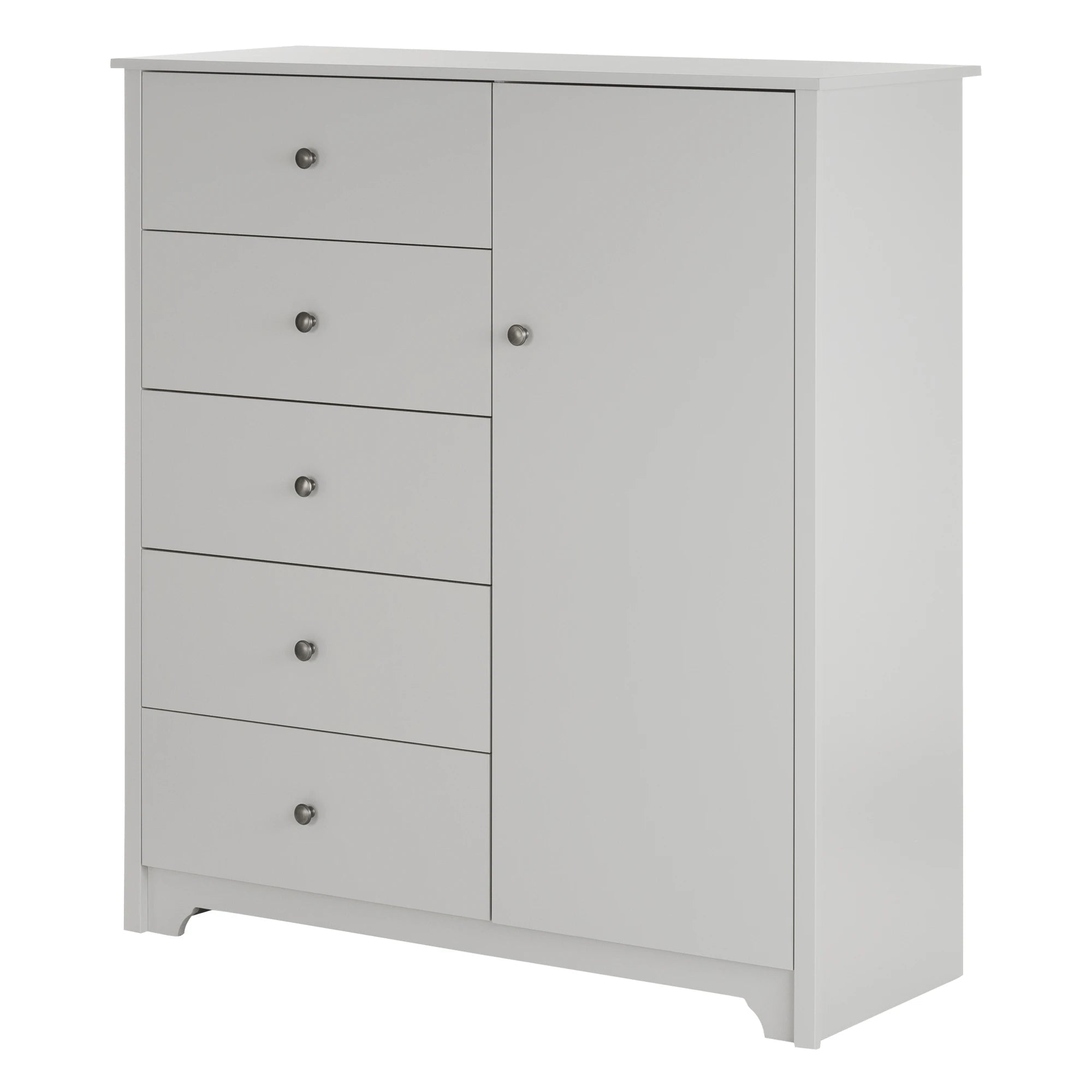 Door Chest with 5 Drawers - Vito