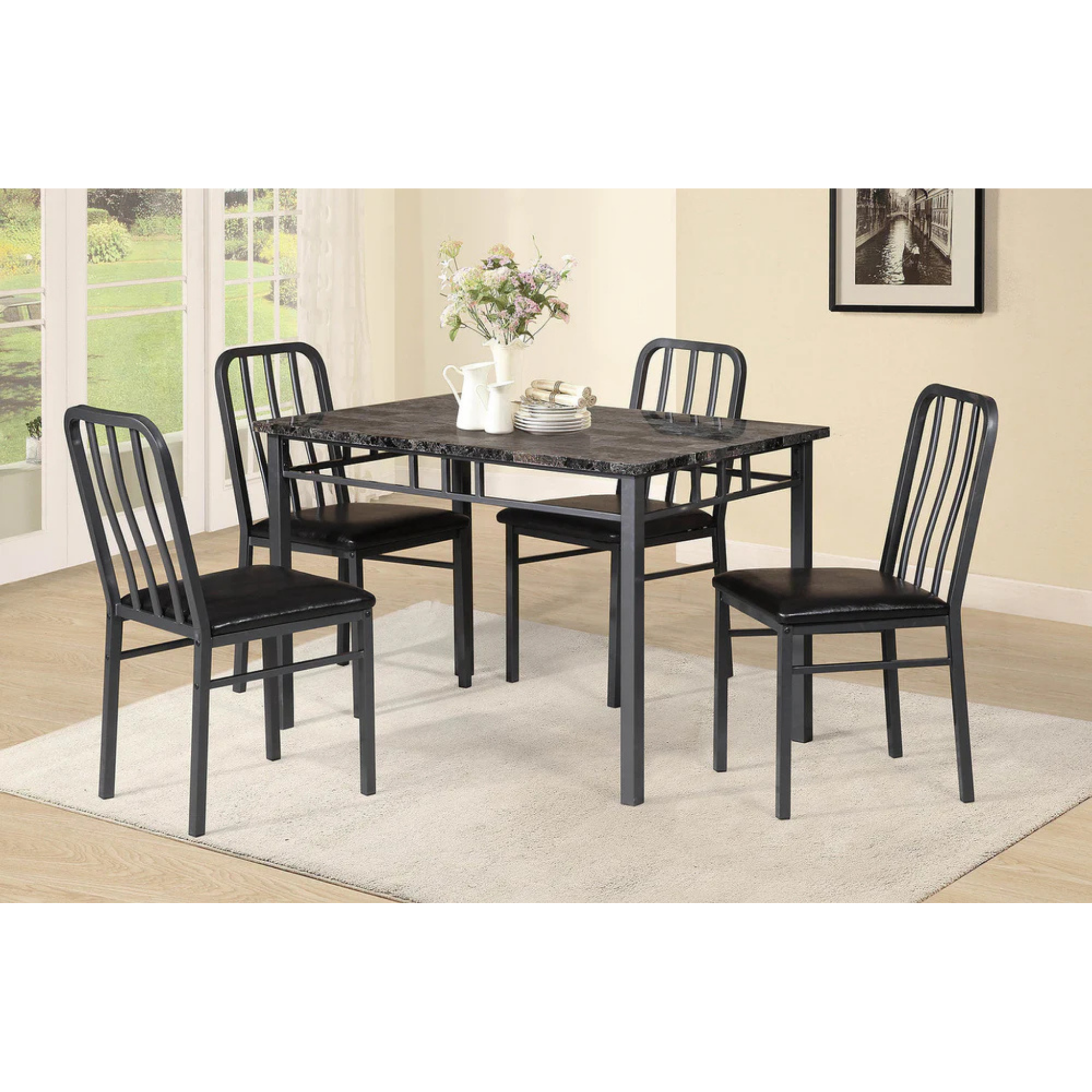 5 Pc Dining Set IF-1021