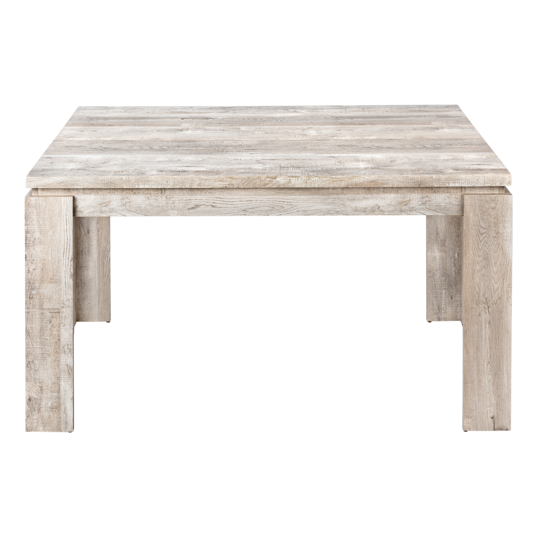 Taurust – Table à manger – Aspect bois recyclé taupe