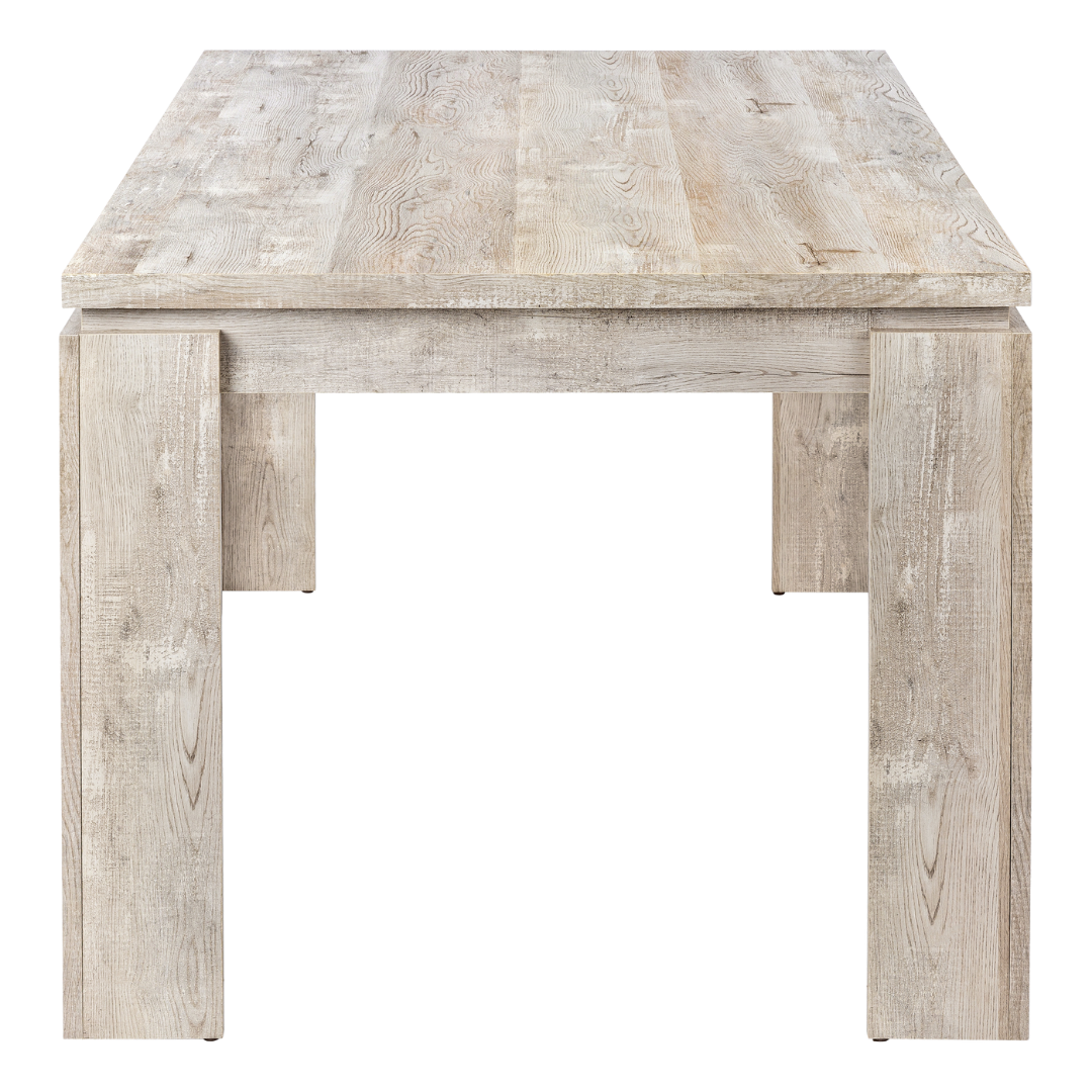 Taurust – Table à manger – Aspect bois recyclé taupe
