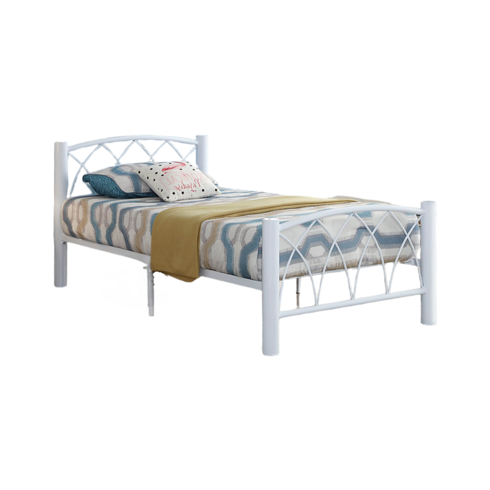 Twin Bed - Metal Bed 111