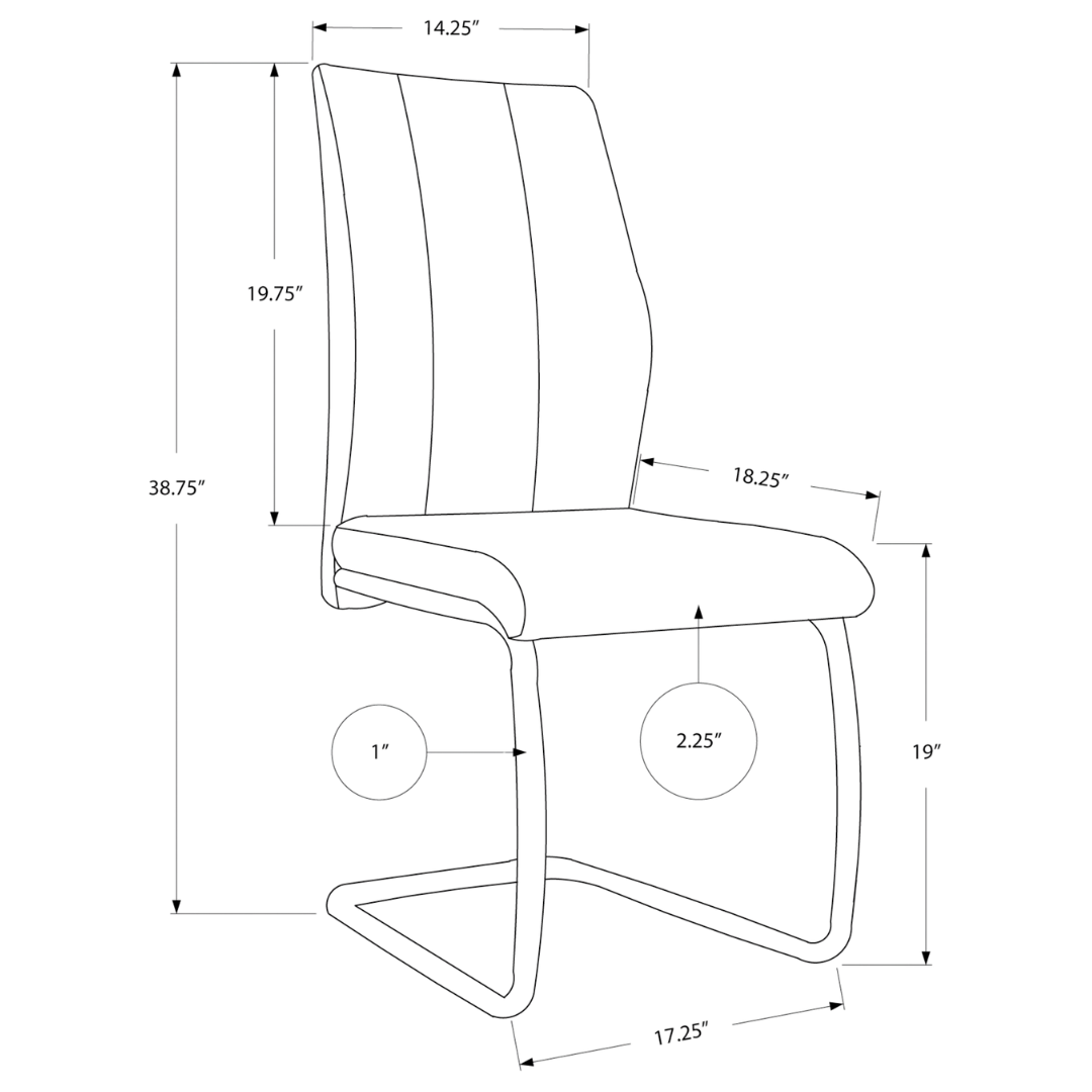 Homia – Ensemble de salle à manger – Aspect bois gris / Aspect cuir noir