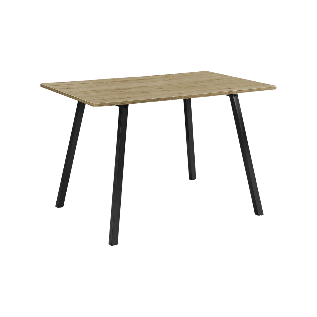 Vela – Ensemble de salle à manger – Gris / Simili cuir gris