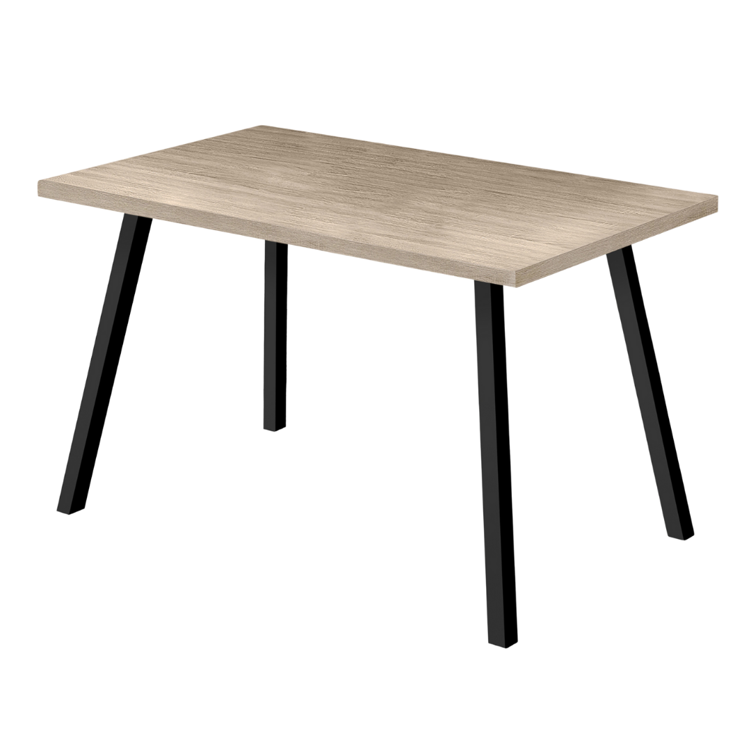 Plano – Ensemble de salle à manger – Tissu taupe foncé/taupe