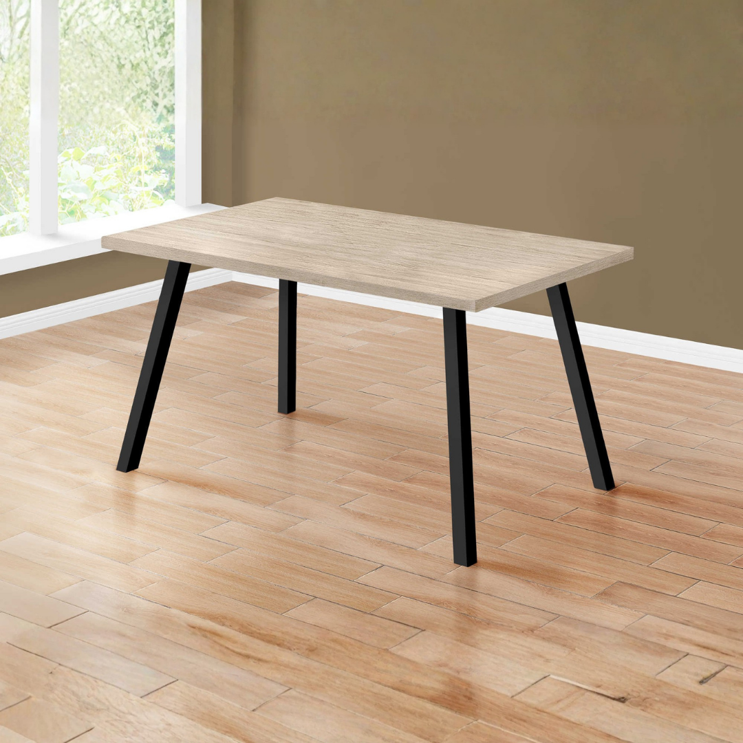 Plano – Ensemble de salle à manger – Tissu taupe foncé/taupe