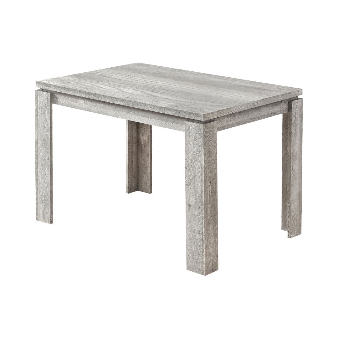 Gravern – Dining Table – Grey Reclaimed Wood Look