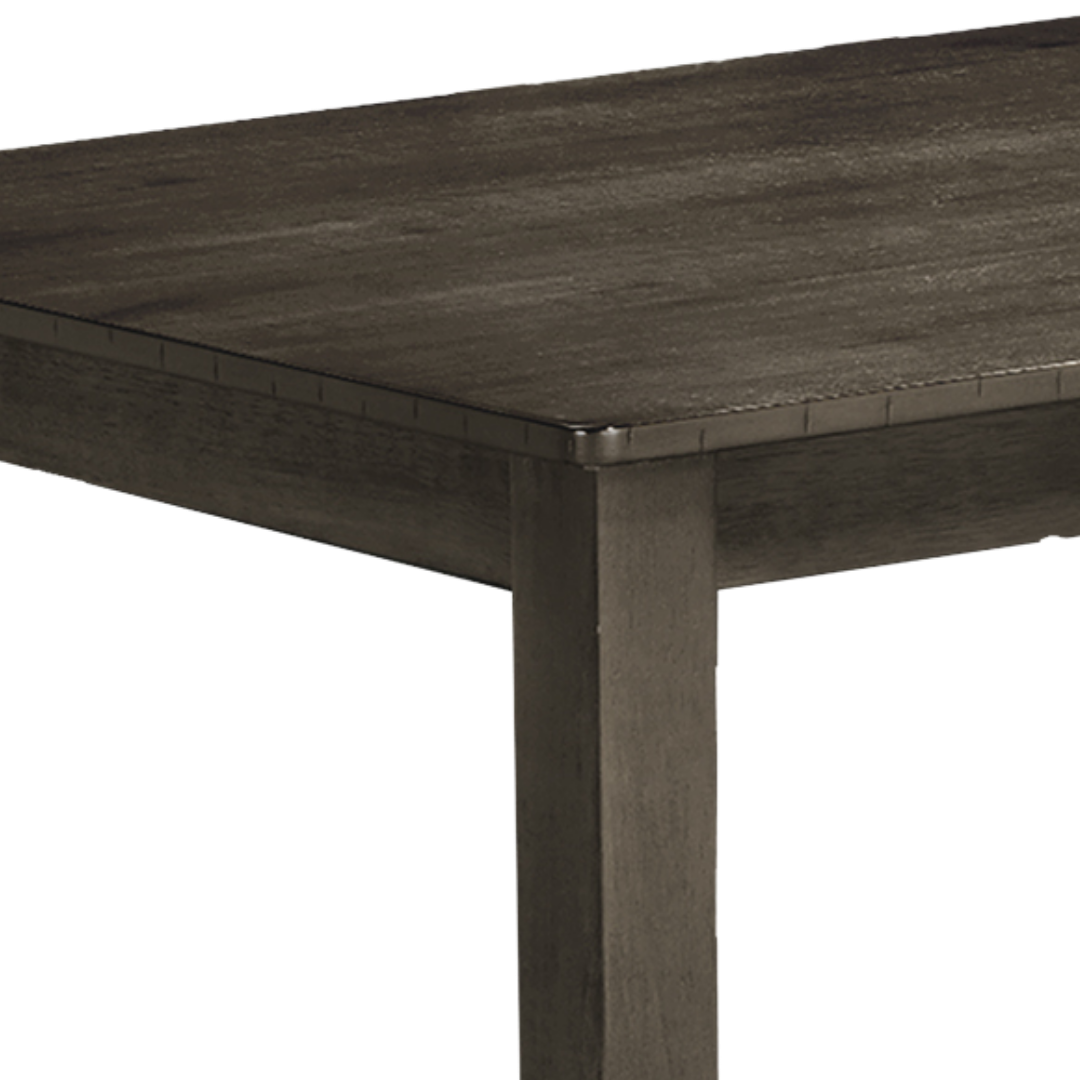 Grayson – Table de salle à manger – Placage gris antique