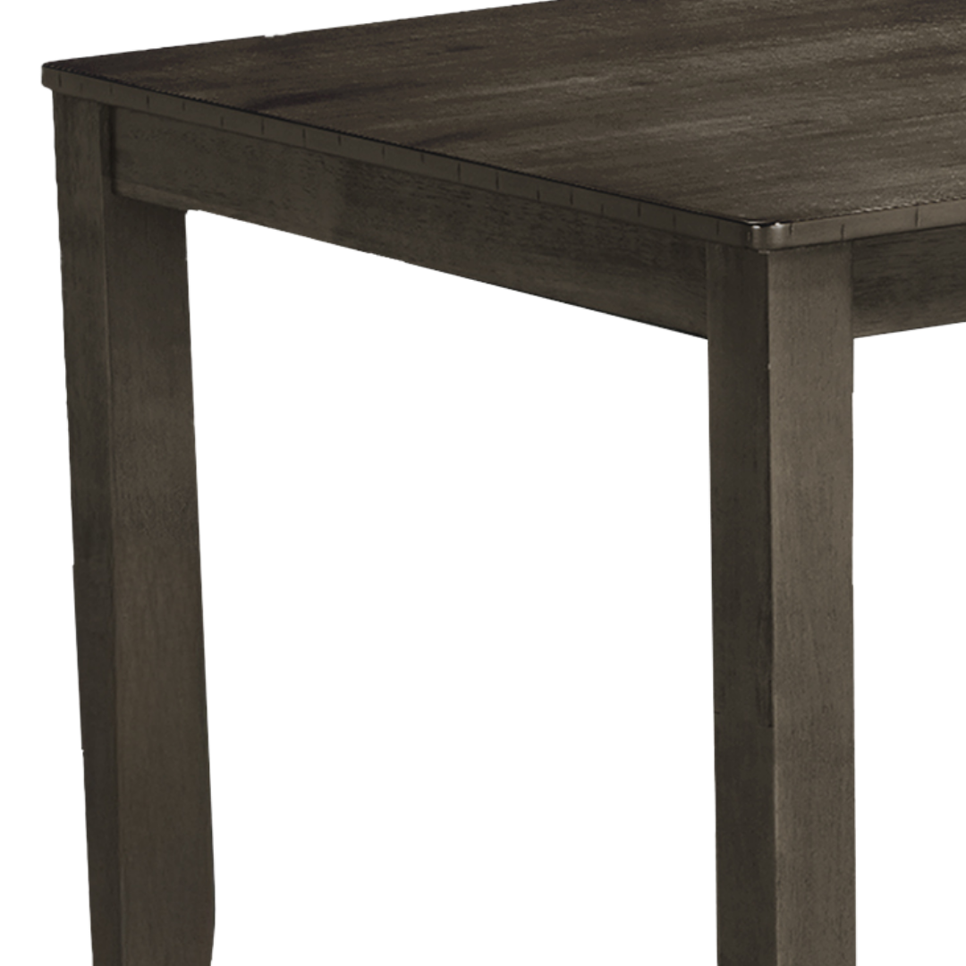 Grayson – Table de salle à manger – Placage gris antique