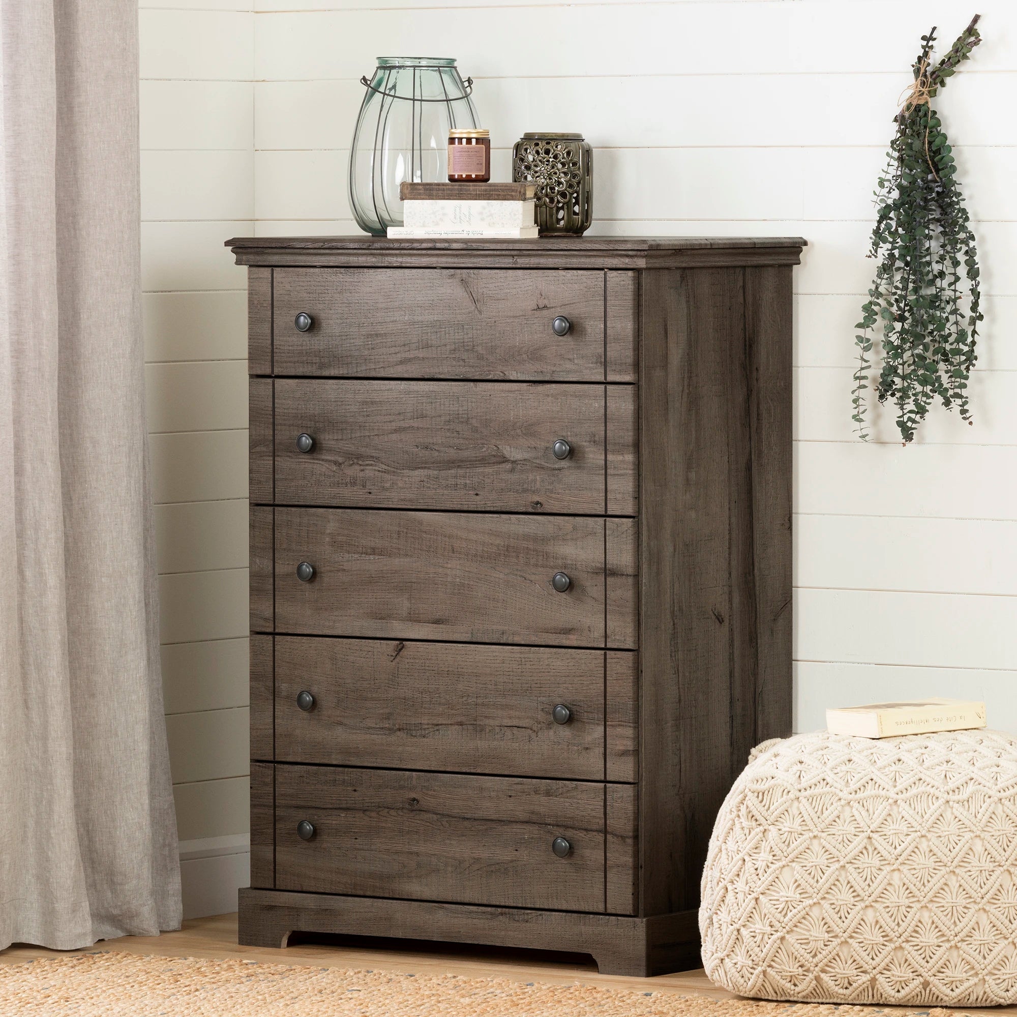 5-Drawer Chest Dresser - Avilla