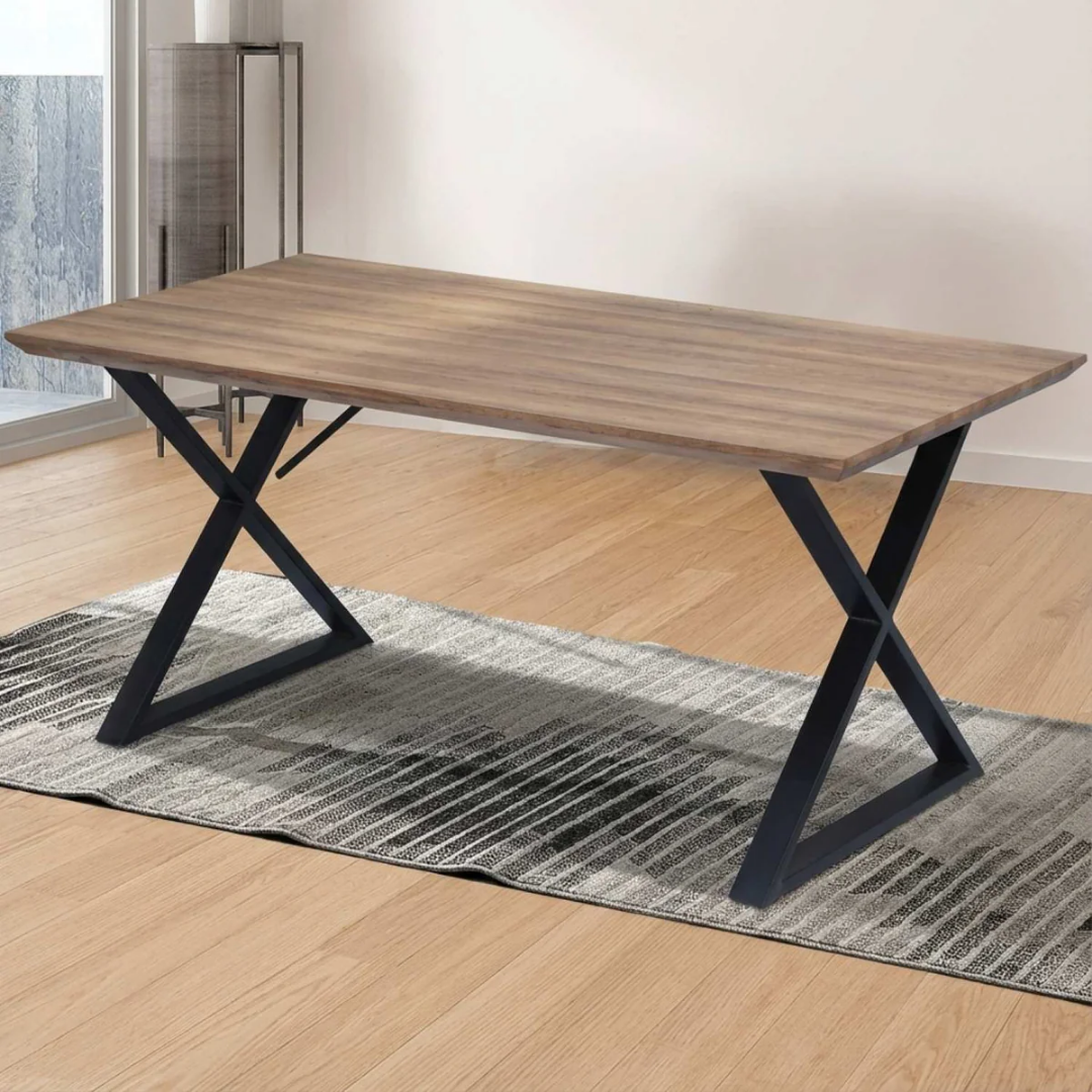 Kovix – Table à manger – Plateau en bois