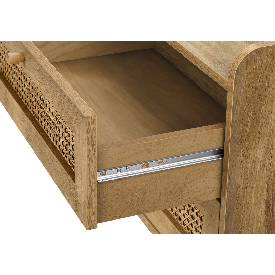 Ravix – 72" TV Stand – Walnut with Storage