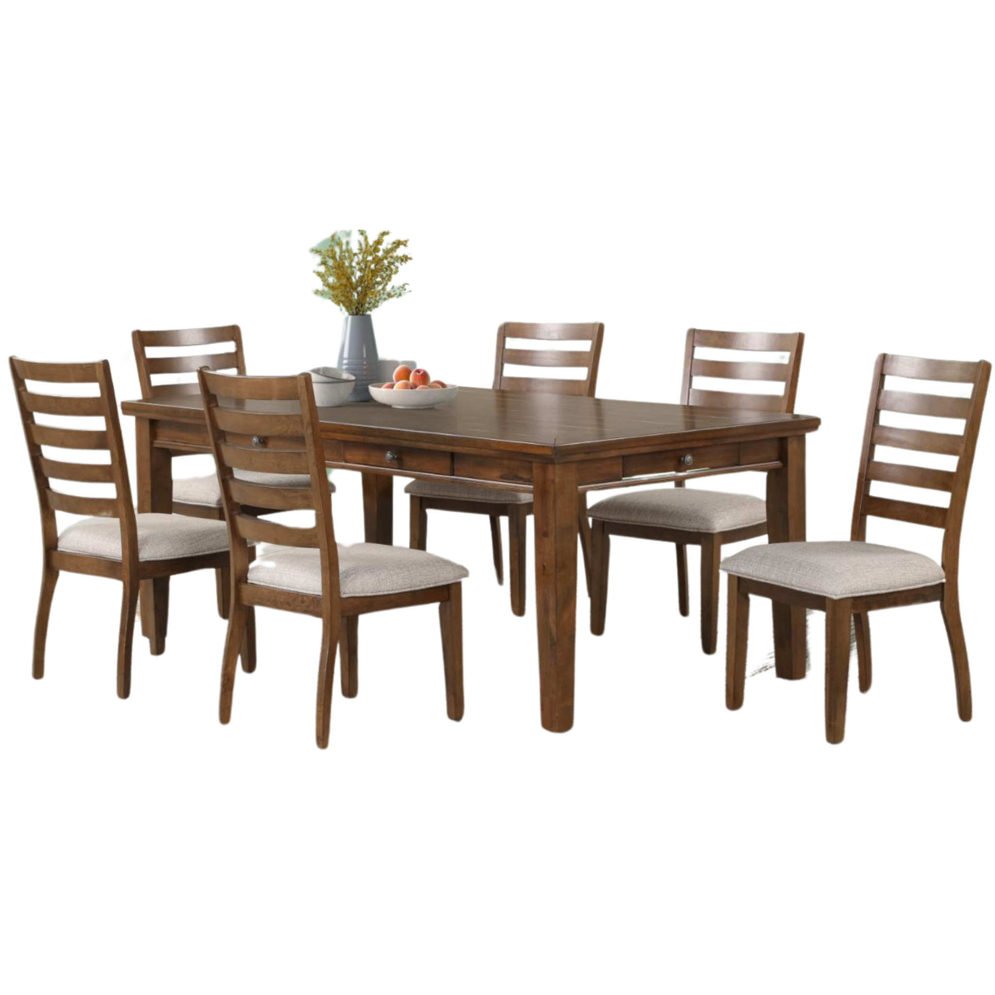 LILLY DINING SET 7PCS - WITHOUT SERVER