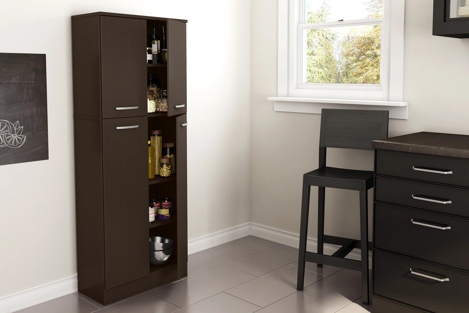 4-Door Storage Pantry - Axess