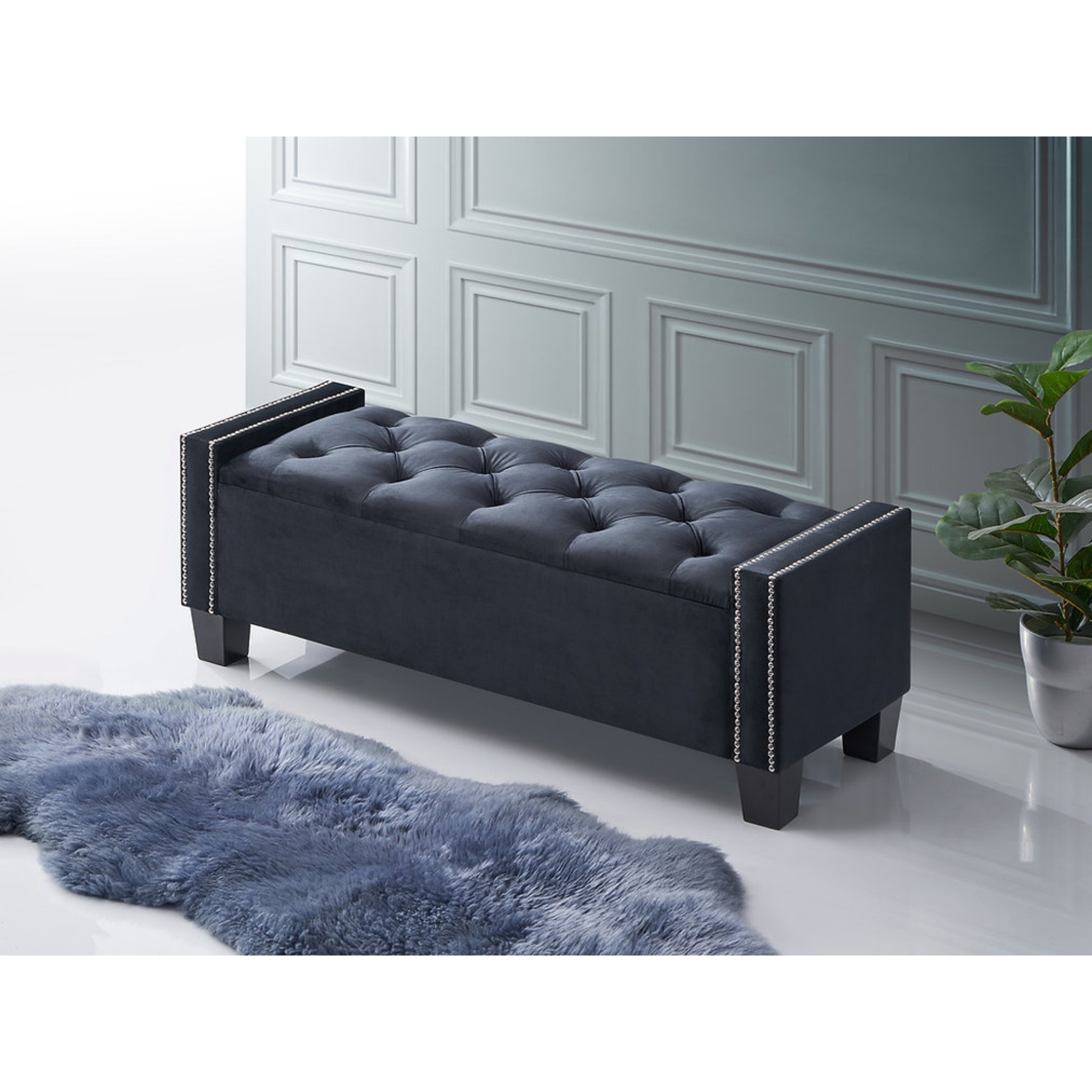 Storage Bench Black 6201