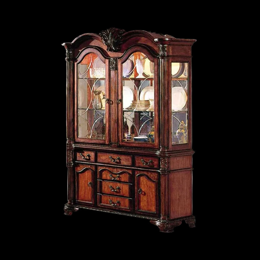 Oaklyn – Dining Set – Solid Wood / Leather Chairs