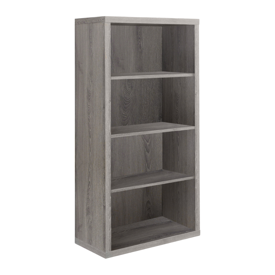 Arkivia – 48"H Bookcase – Dark Taupe