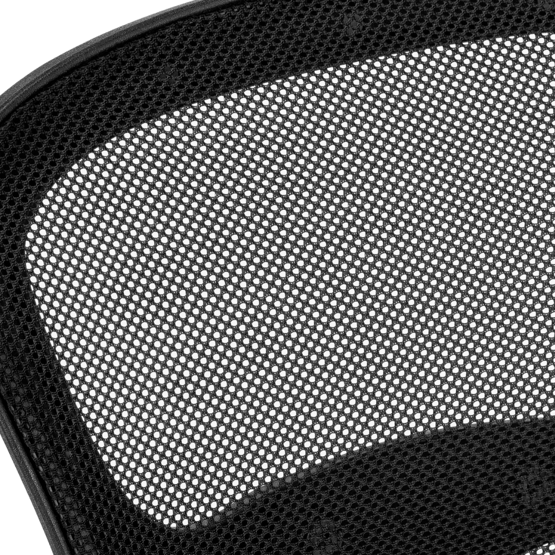 Miniflex – Chaise de bureau jeune en maille – Noire