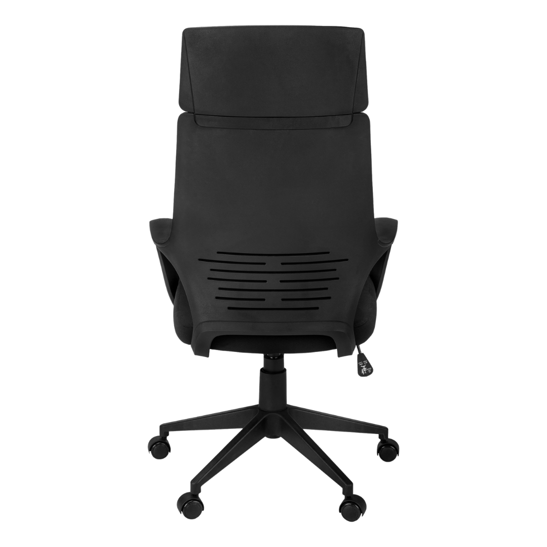 Stratoform – Fauteuil de bureau à dossier haut – Tissu noir