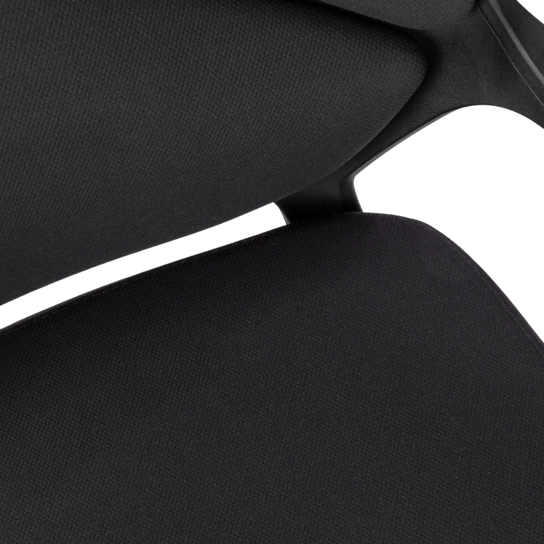 Stratoform – Fauteuil de bureau à dossier haut – Tissu noir