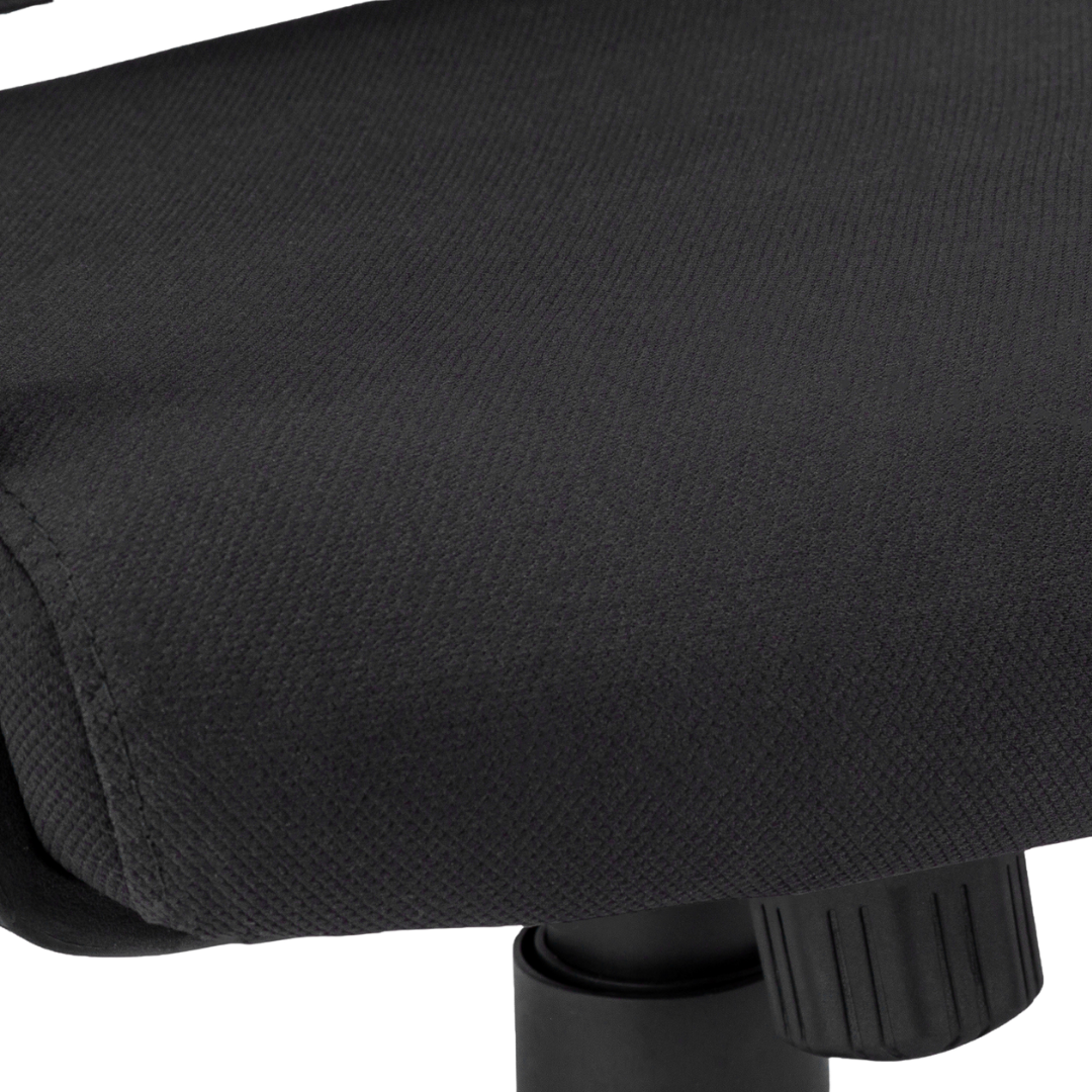 Stratoform – Fauteuil de bureau à dossier haut – Tissu noir