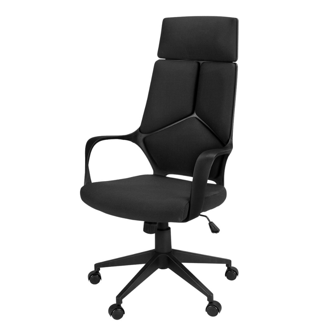 Stratoform – Fauteuil de bureau à dossier haut – Tissu noir
