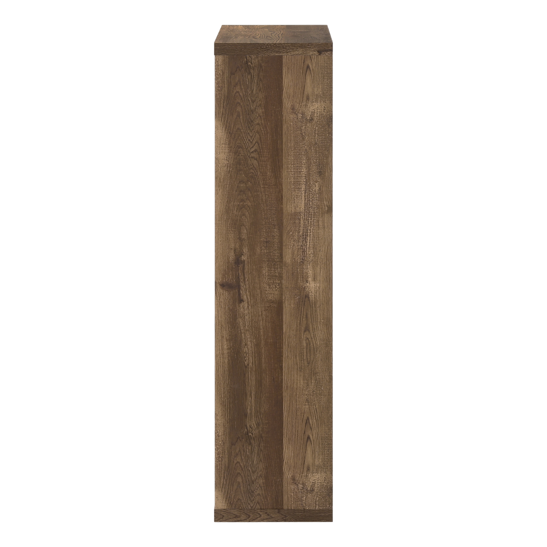 Arkivia – 48"H Bookcase – Brown Reclaimed Wood