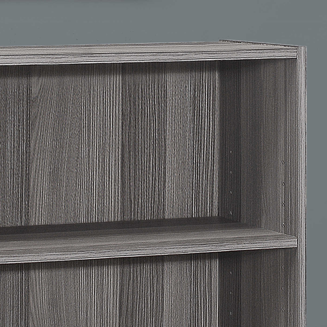 Bibliothèque Arkilo – 91 cm (36 po) de hauteur – Grise