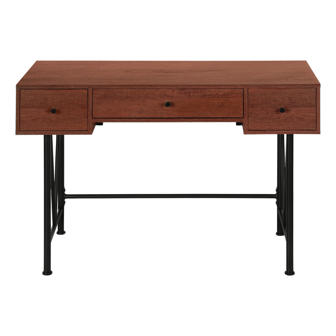 Vextura – Bureau – Cerisier / Métal noir