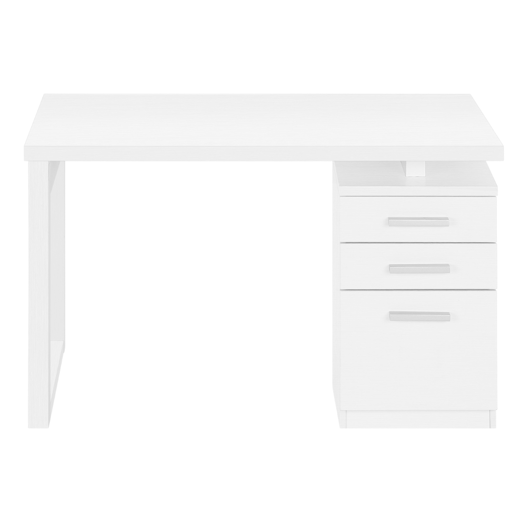 Flexiro – Bureau d'ordinateur – Blanc