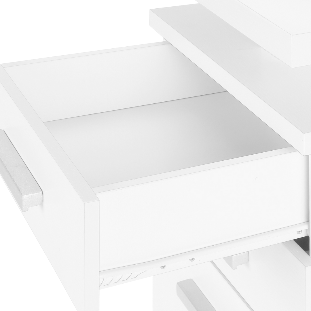 Flexiro – Bureau d'ordinateur – Blanc