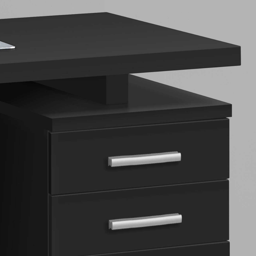 Flexiro – Bureau d'ordinateur – Noir