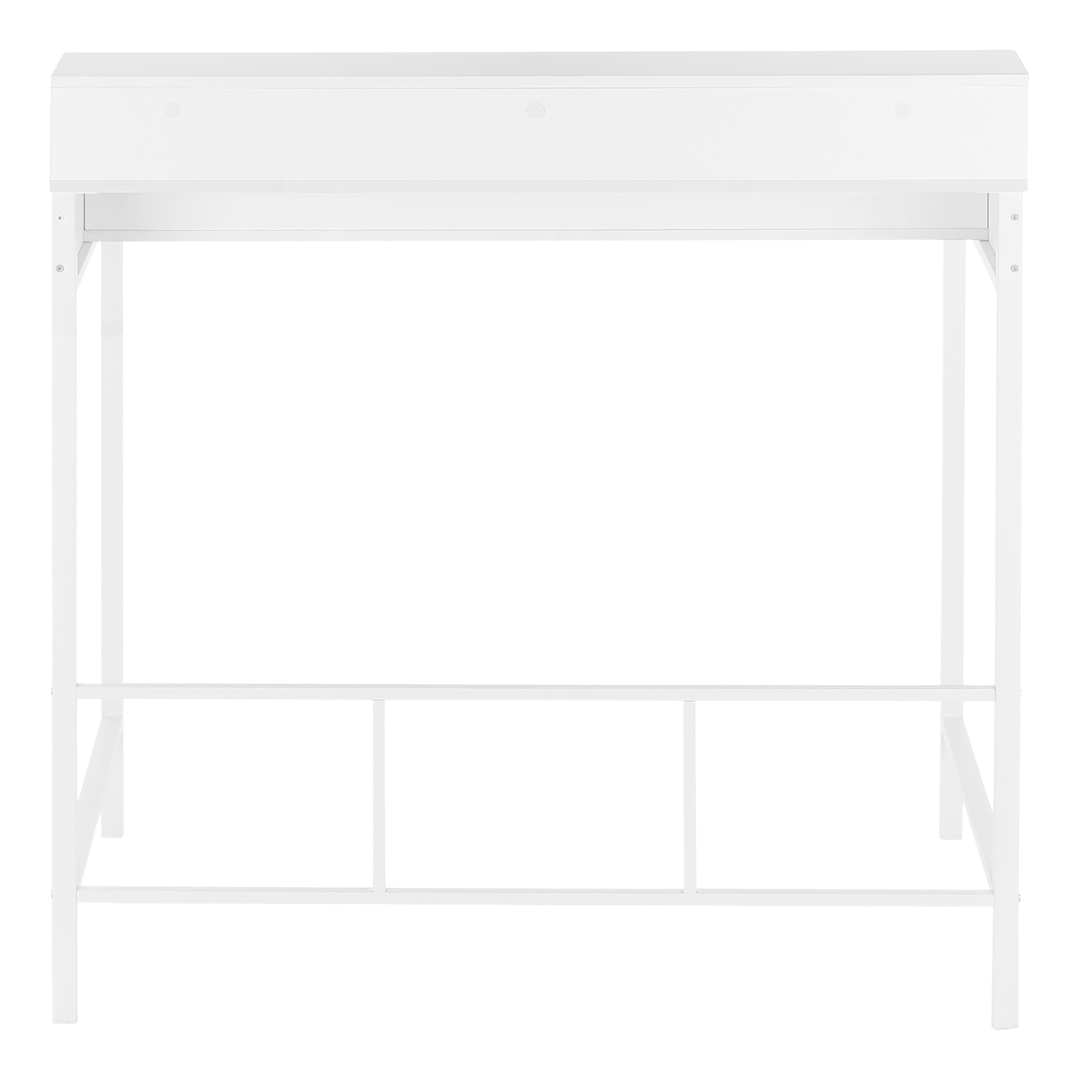 Staltura – Bureau assis-debout – Blanc / Métal blanc