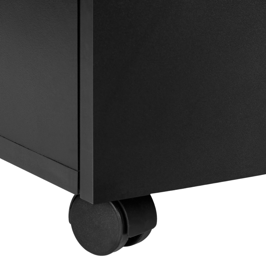 Noxeria – Classeur à 3 tiroirs – Noir