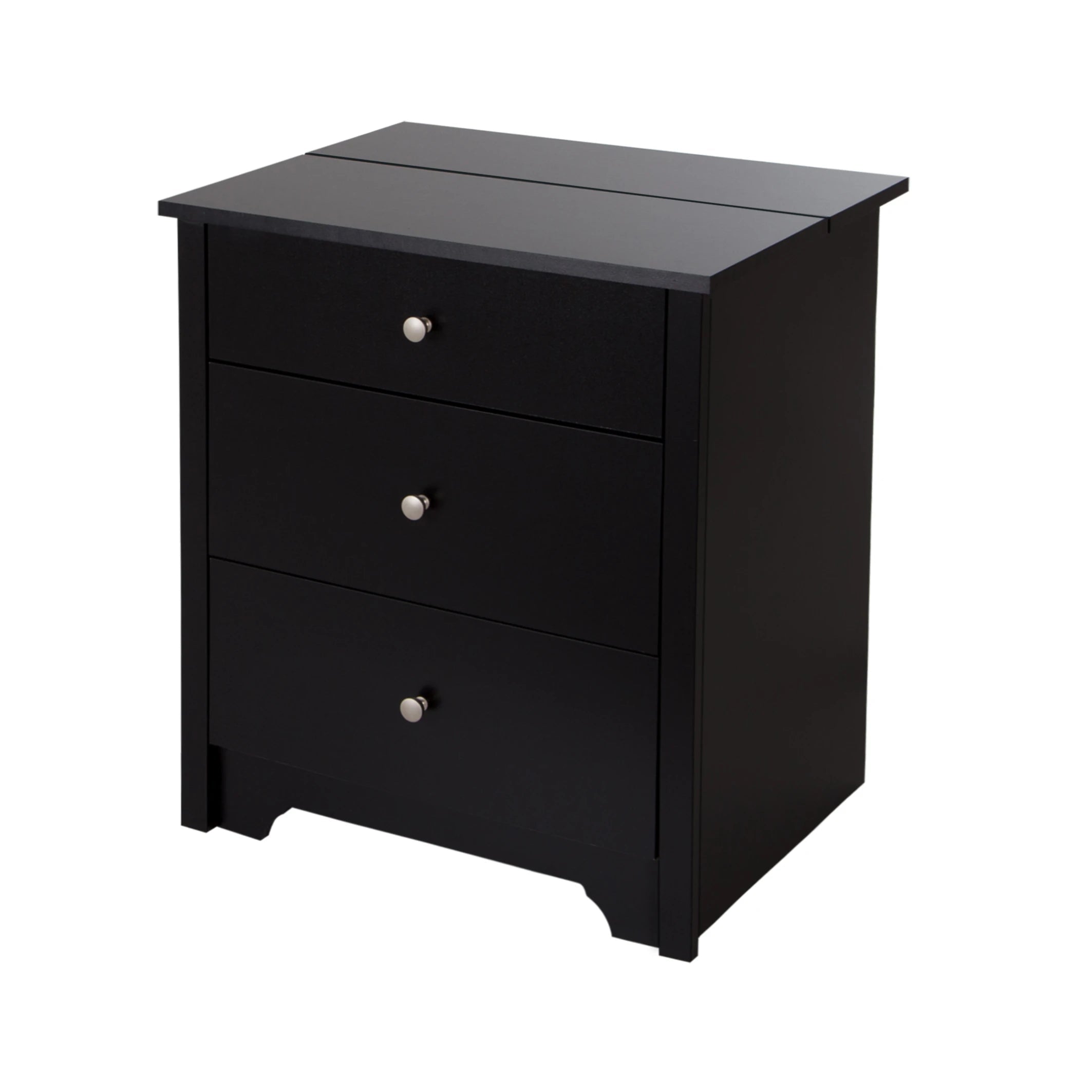 Nightstand with Charging Station and Drawers - Vito