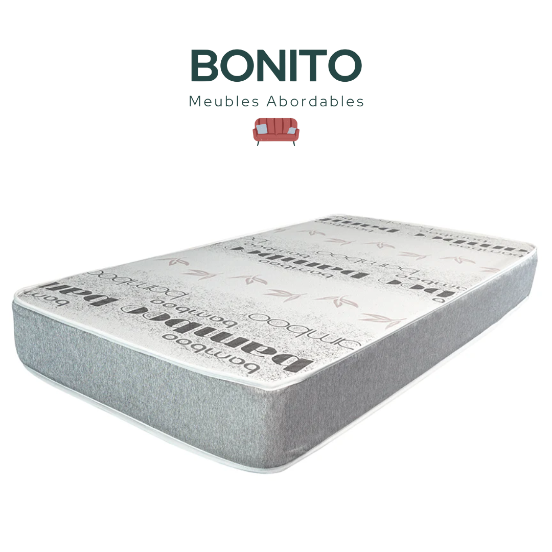 Matelas simple - Mousse de bambou de 9 pouces