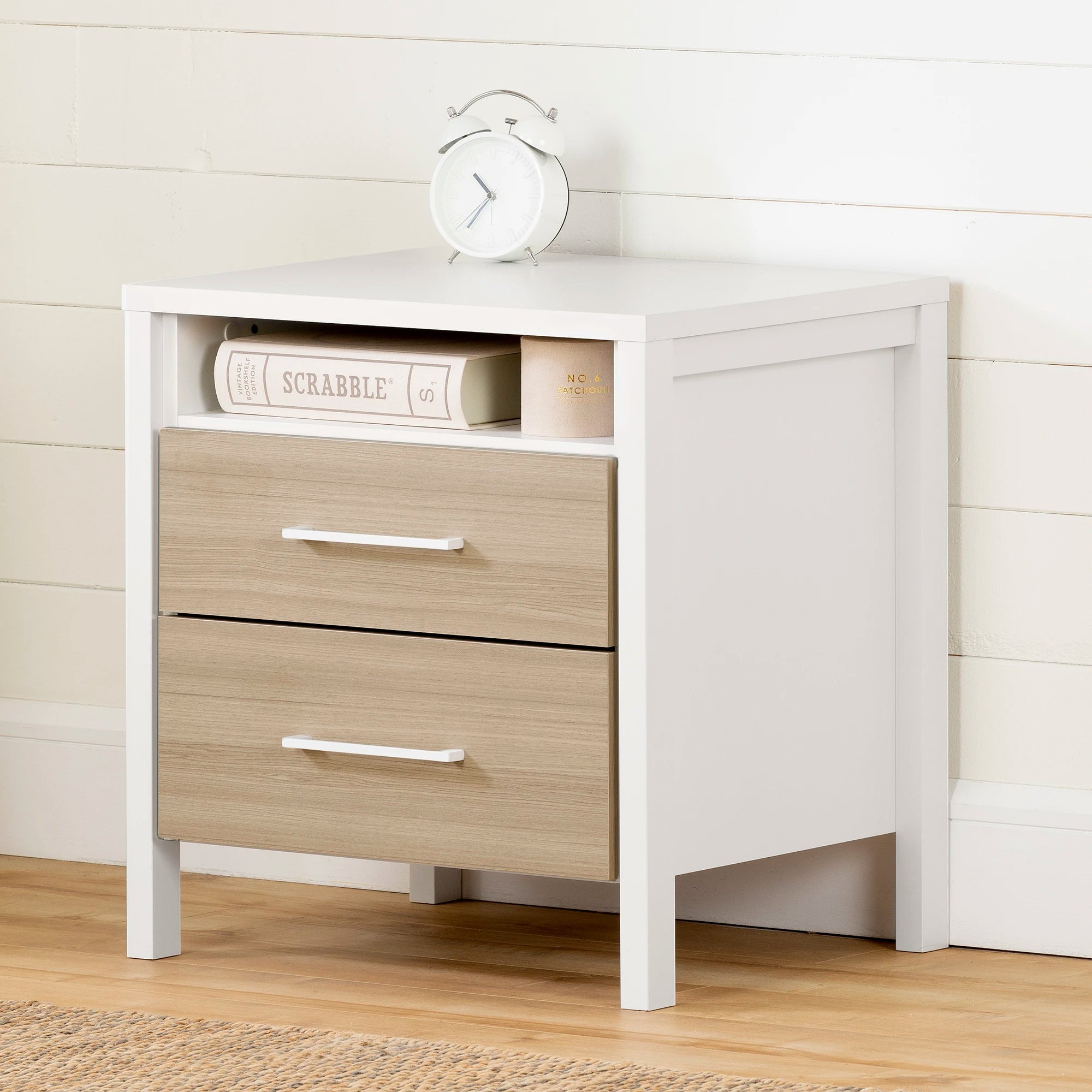 2-Drawer Nightstand - Munich