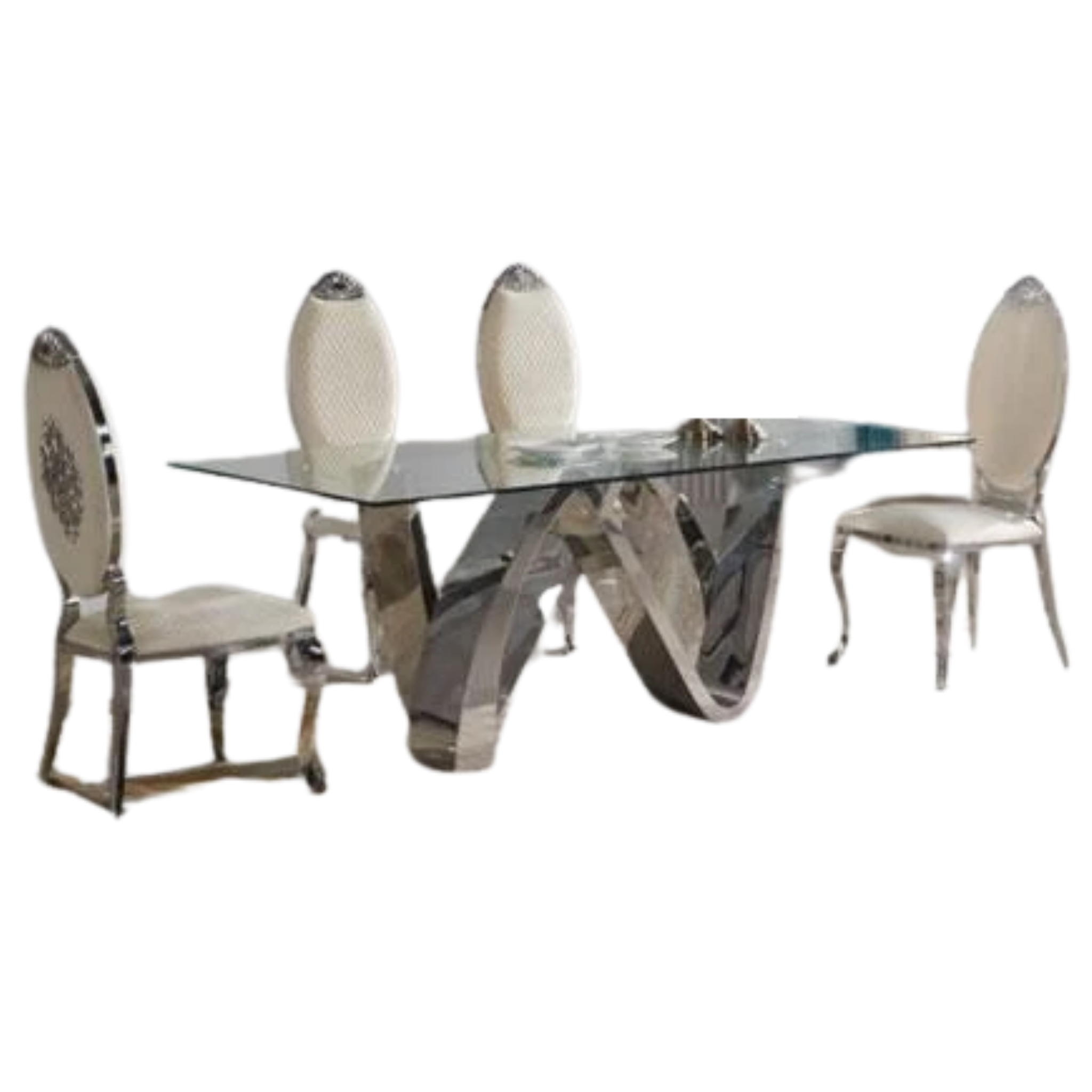 ADELE DINING SET 7PCS