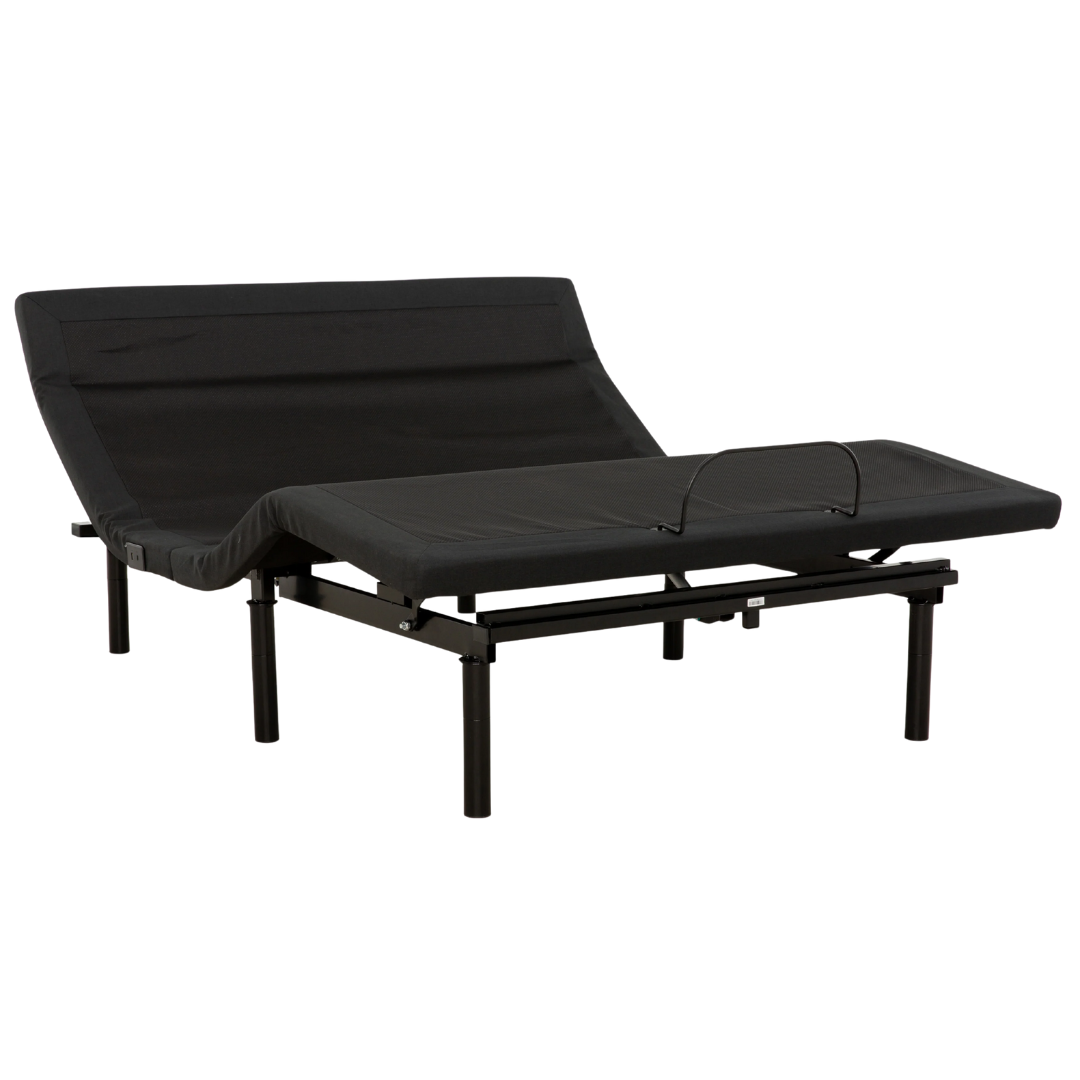 Aurelex – Sommier articulé avec position zéro gravité et ports USB/USB-C – Twin XL / Double / Queen / King