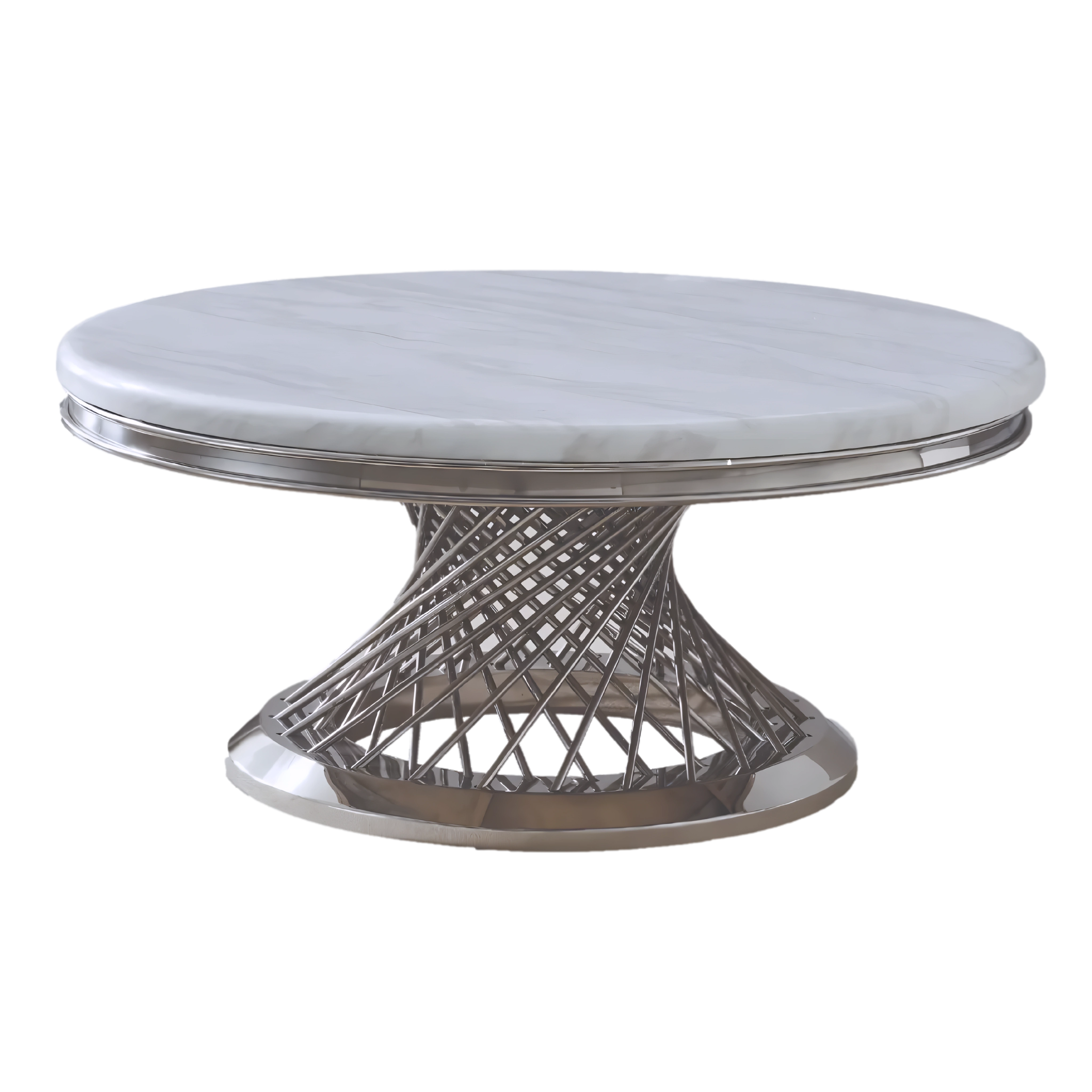 Aurelio – Coffee Table – Chrome