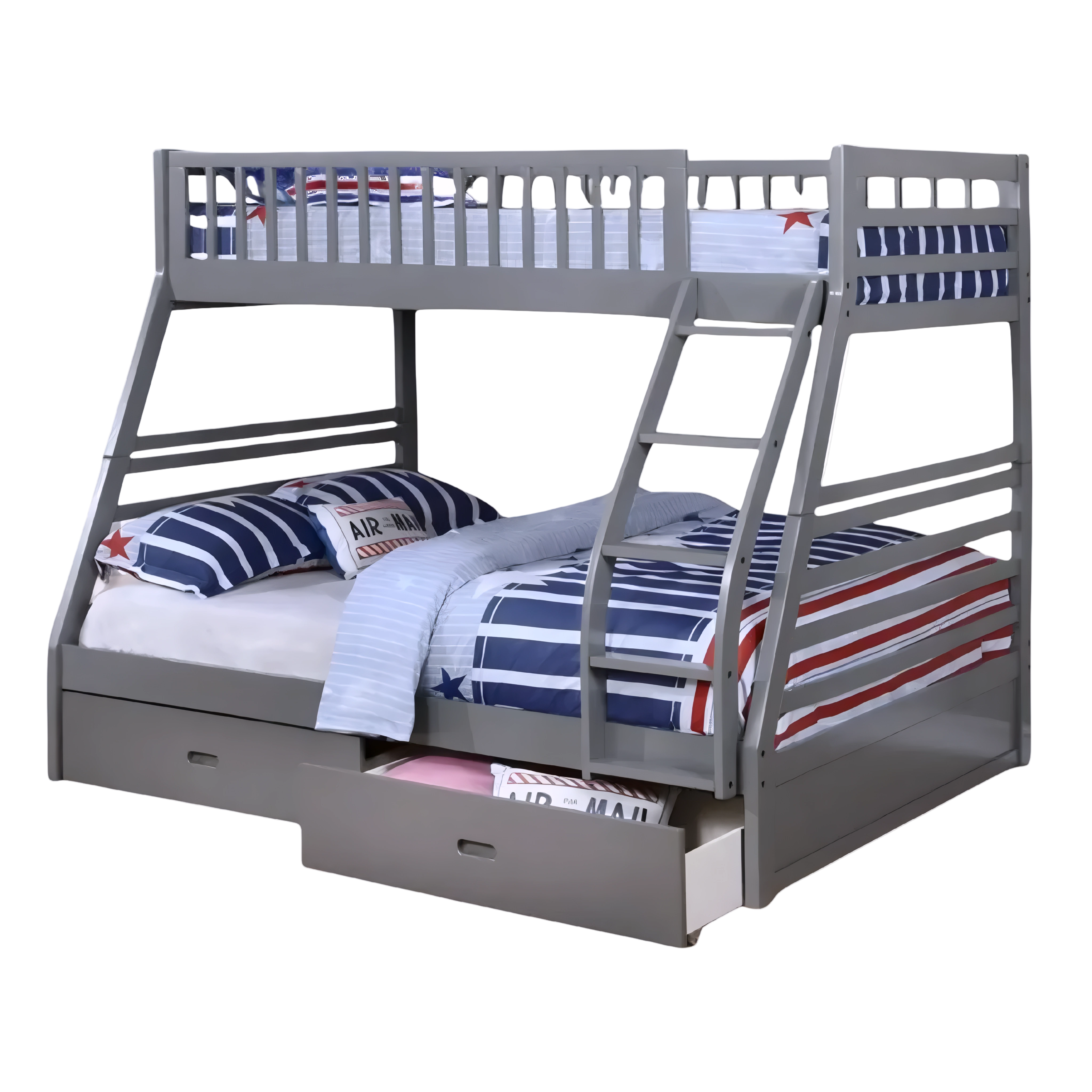 Dorsen – Bunk Bed – Single/Double – Grey