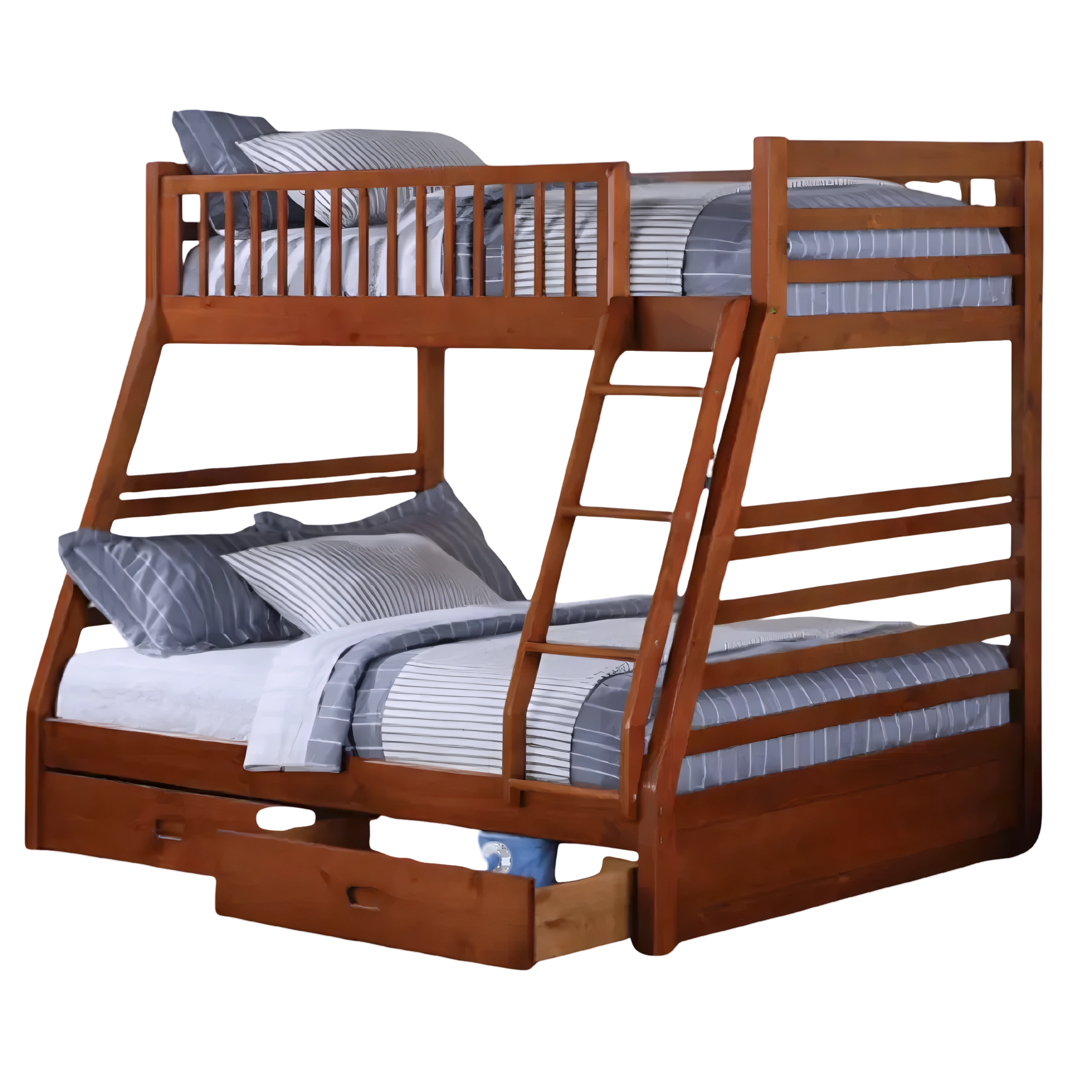 Dorsen – Bunk Bed – Single/Double – Honey/Oak