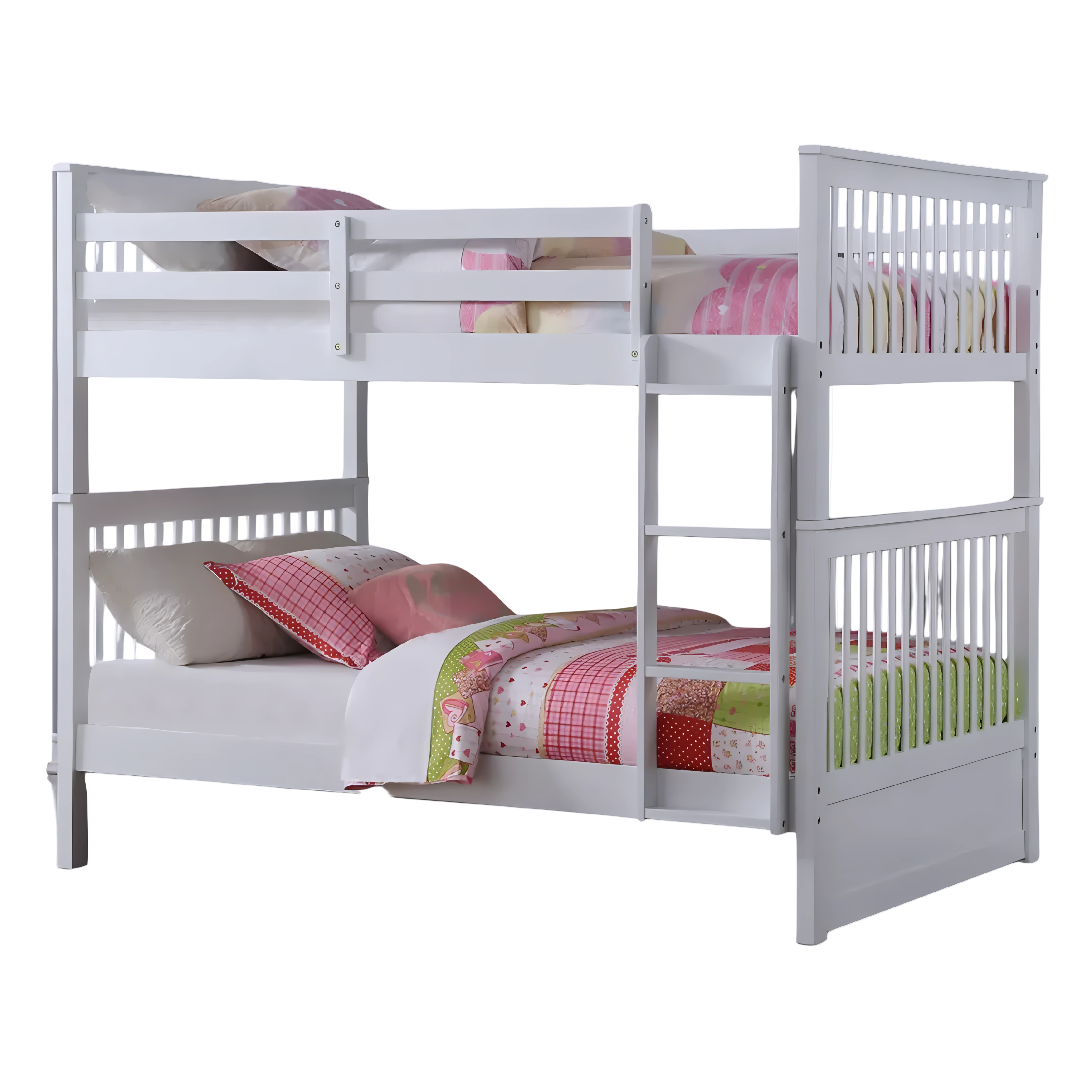 Rivalt – Bunk Bed – Double/Double – White