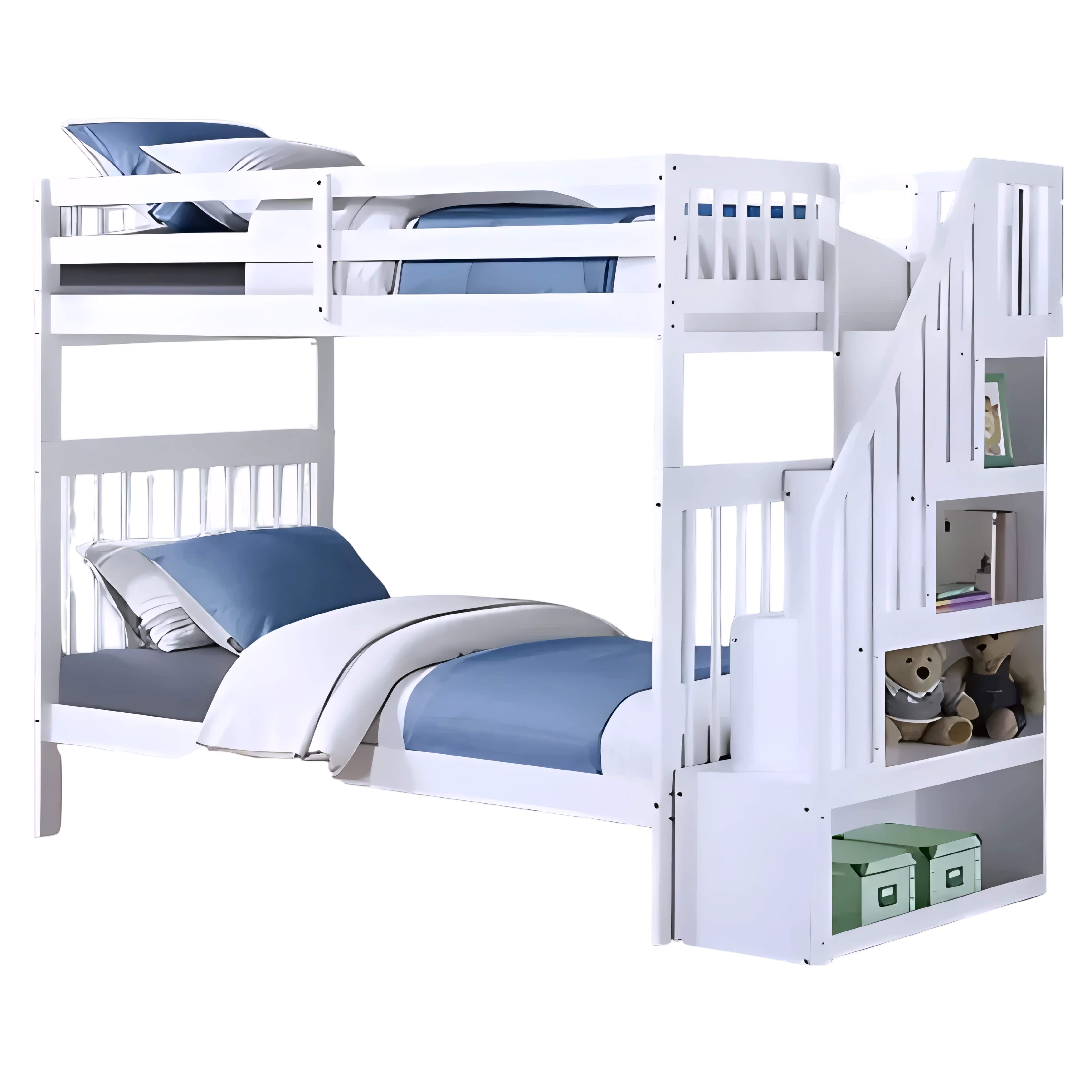 Nordik – Bunk Bed – Single/Single – White