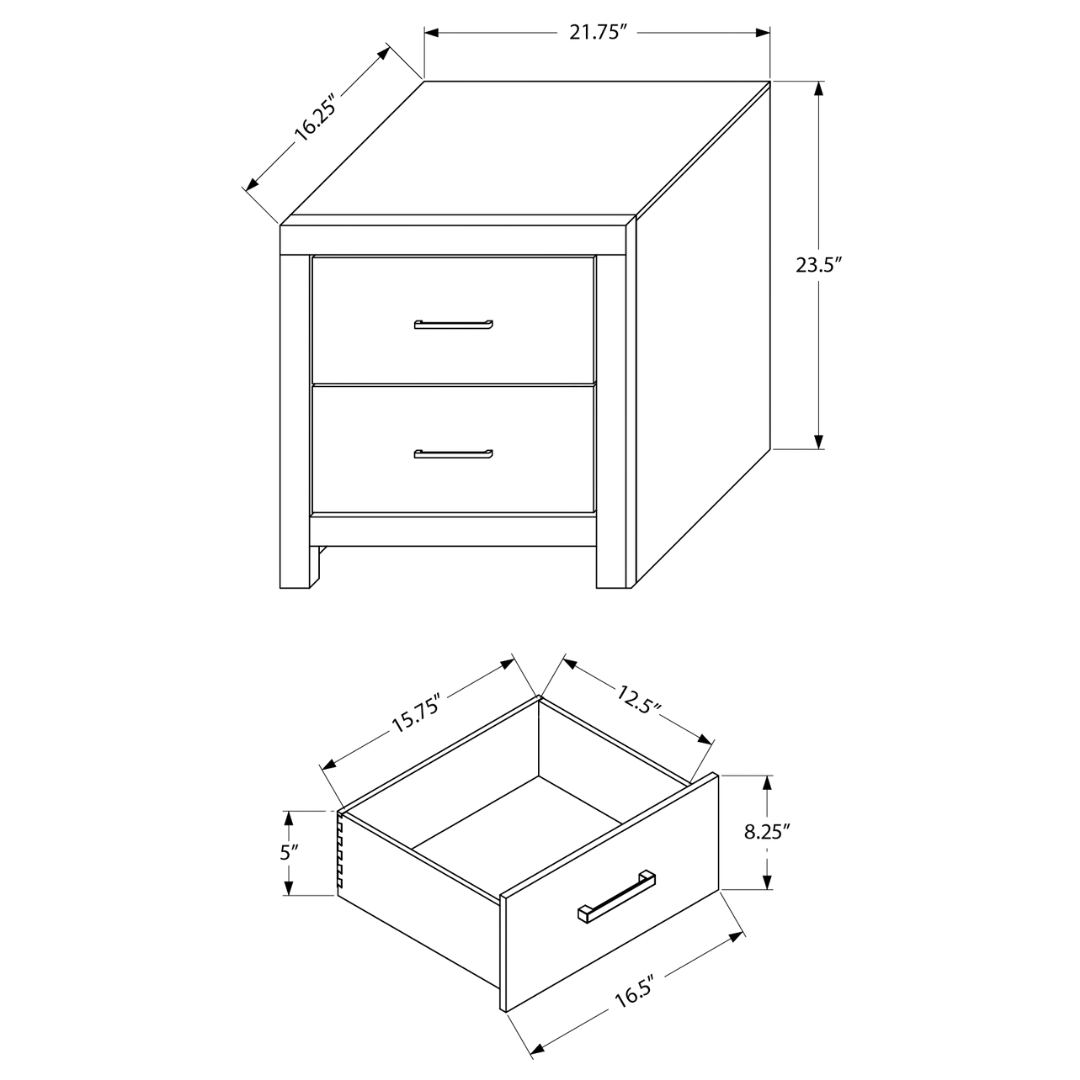Belvian Tech – Ensemble de chambre à coucher – Queen