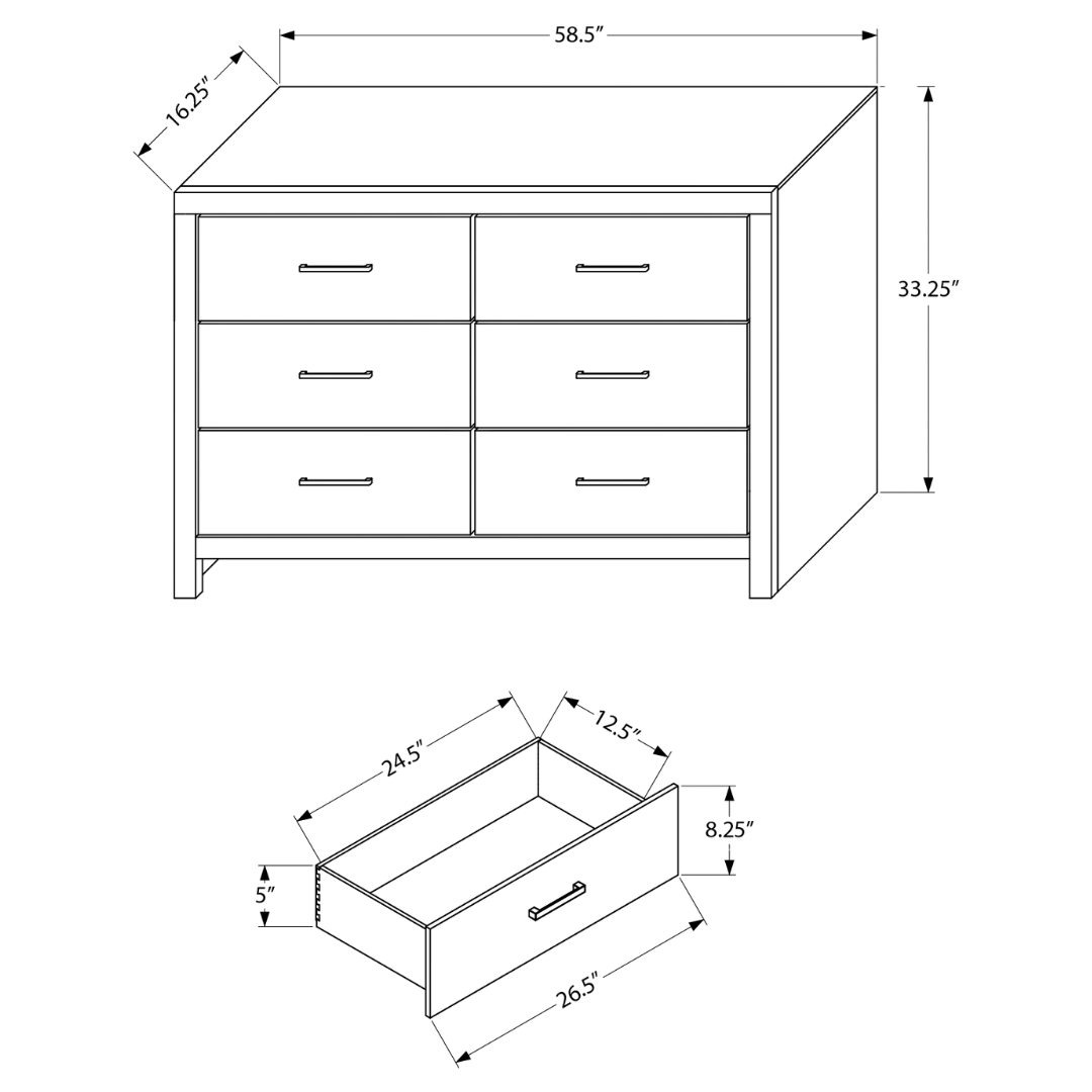 Belvian Tech – Ensemble de chambre à coucher – Queen