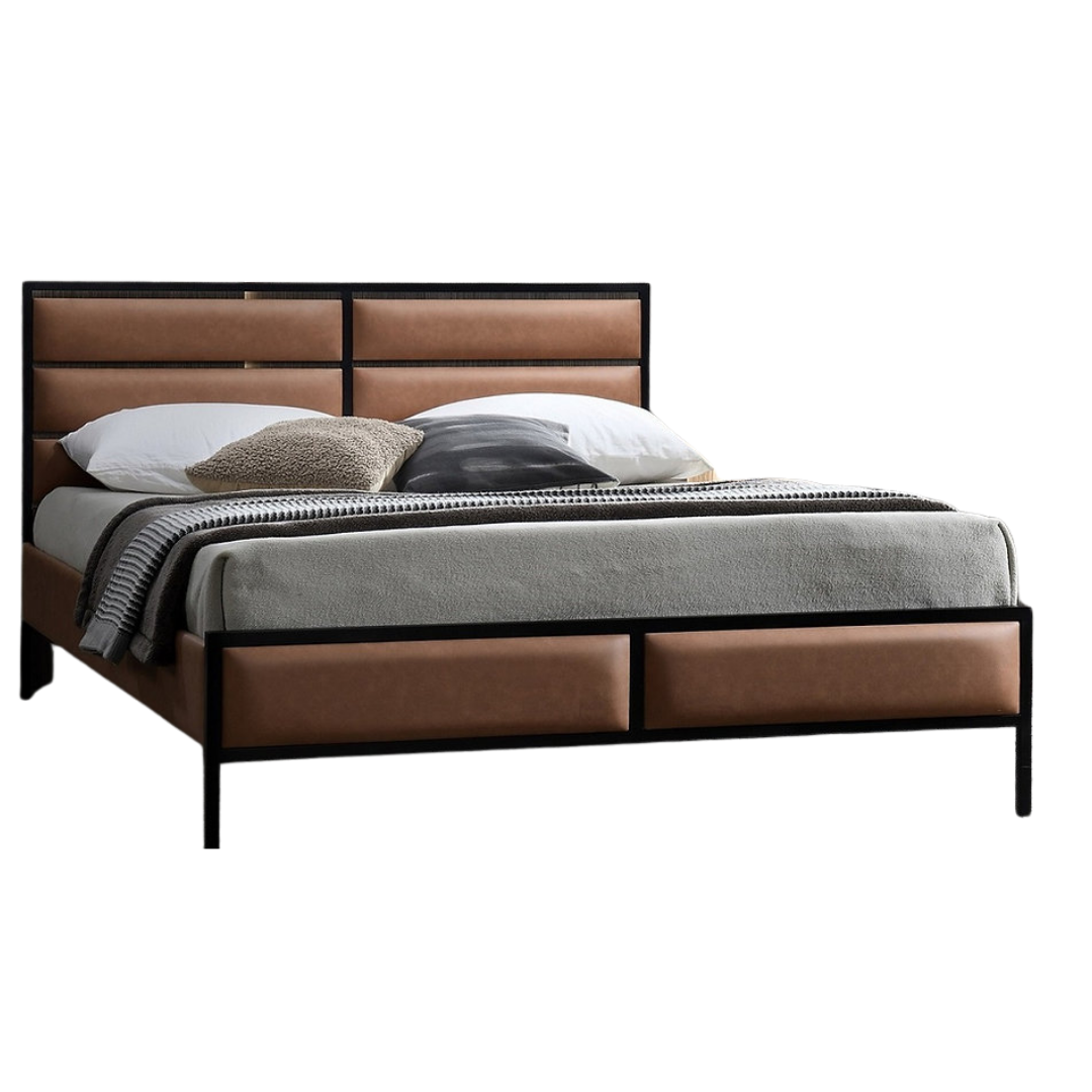 Bronvik – Queen Bed – PU (Espresso)