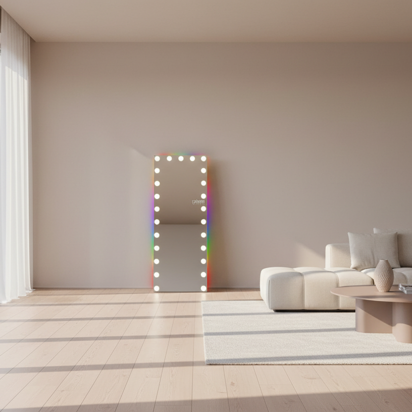 LuminaFrame Pro Full-Length Mirror