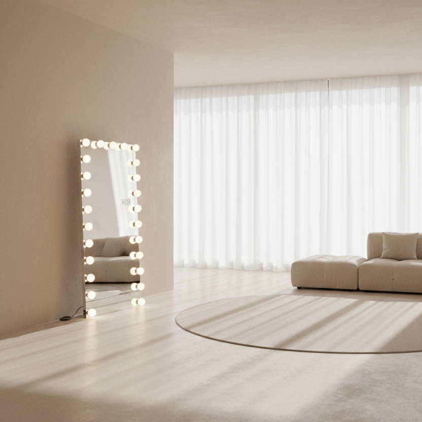 StellarGlow Wall Studio Mirror