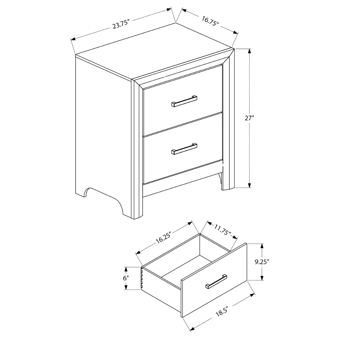 Chevrona – Ensemble de chambre à coucher – Queen