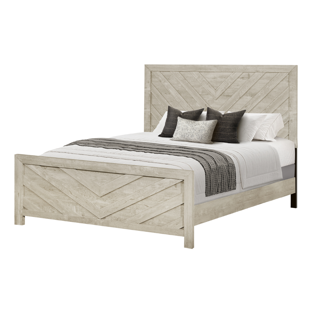 Chevrona – Ensemble de chambre à coucher – Queen